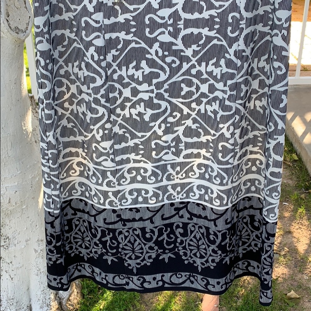 {I Le New York}Sz 10/12 Black/White Dress - Picture 3 of 6